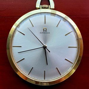1960s Omega Gold Filled De Ville Pocketwatch